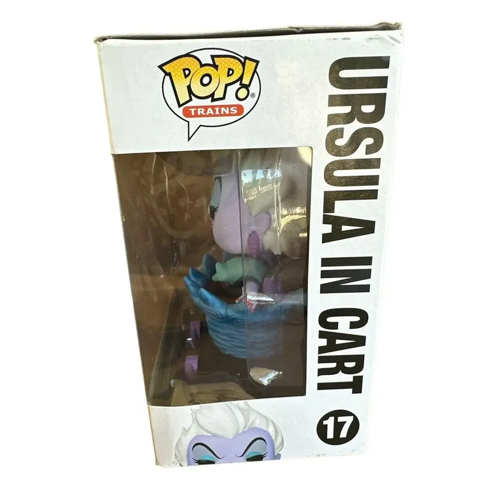 Ursula In Cart Disney Villians 2022‎ Vinyl Figure Funko Pop Trains Exclusive #17